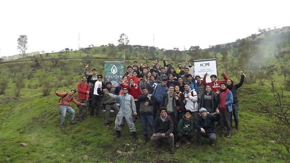 Limpiatón y reciclaje en Cerro Renca