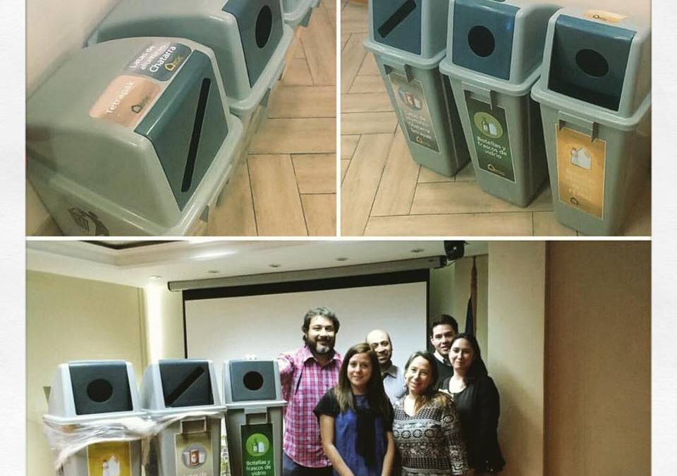 Estación de Reciclaje para ChileCompra